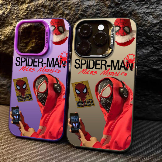 Obudowa Ponsel Spider-Man Musik Perak Matte