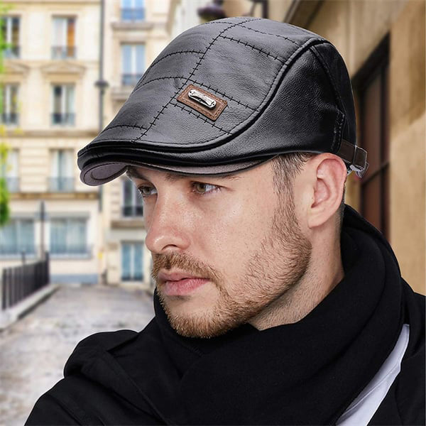 New generation leather beret