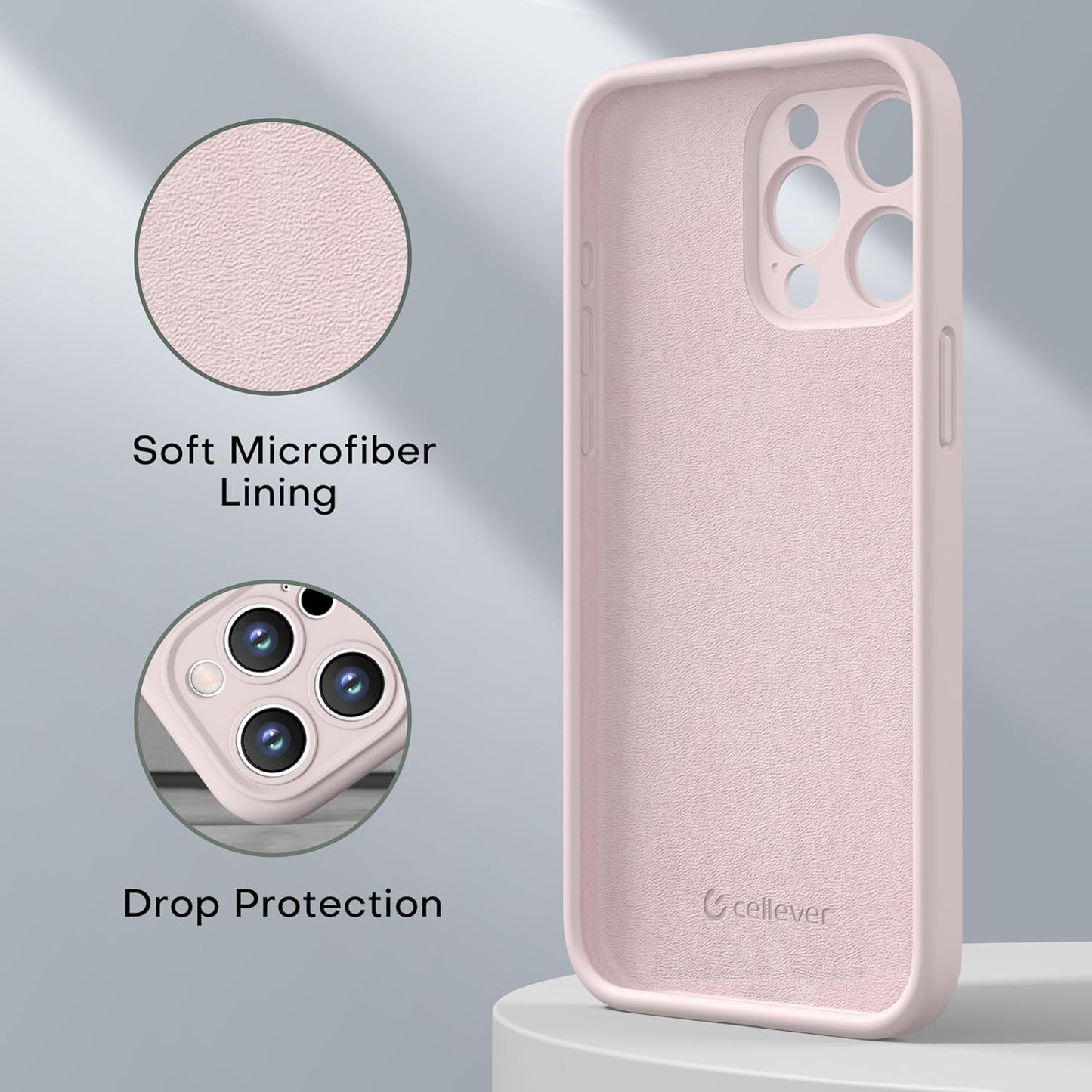 Capa de silicone líquido Apple Ring Phone com suporte magnético – Proteção incomparável e compatibilidade perfeita com MagSafe 