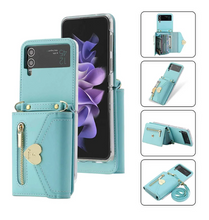 Casing Dompet Selempang Fashion Wanita untuk Samsung Galaxy Z Flip3/4/5