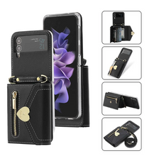 Casing Dompet Selempang Fashion Wanita untuk Samsung Galaxy Z Flip3/4/5