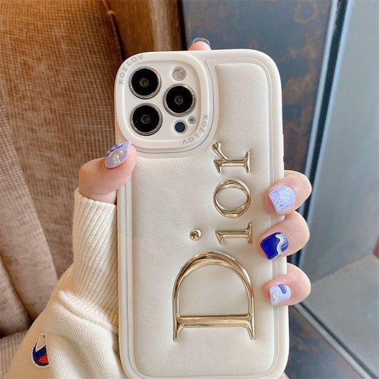 Casing Puffer Print Dior Mewah - iPhone