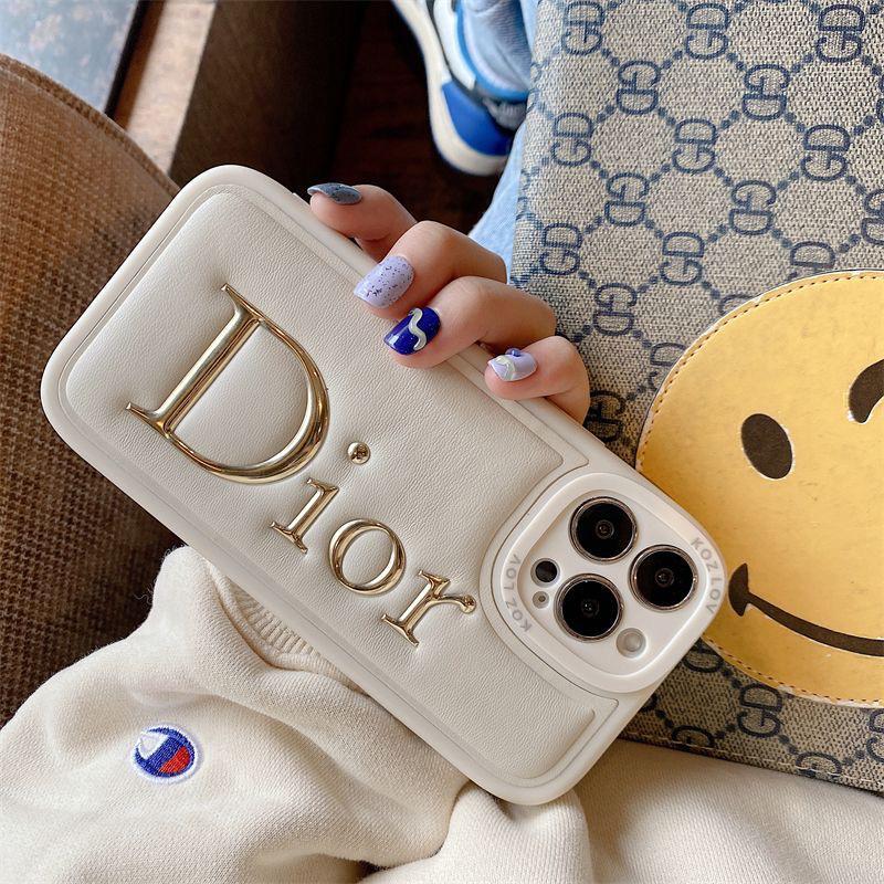 Casing Puffer Print Dior Mewah - iPhone