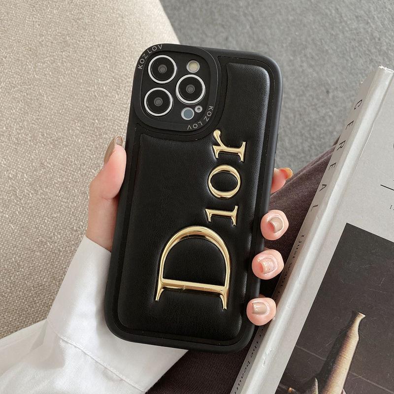 Casing Puffer Print Dior Mewah - iPhone