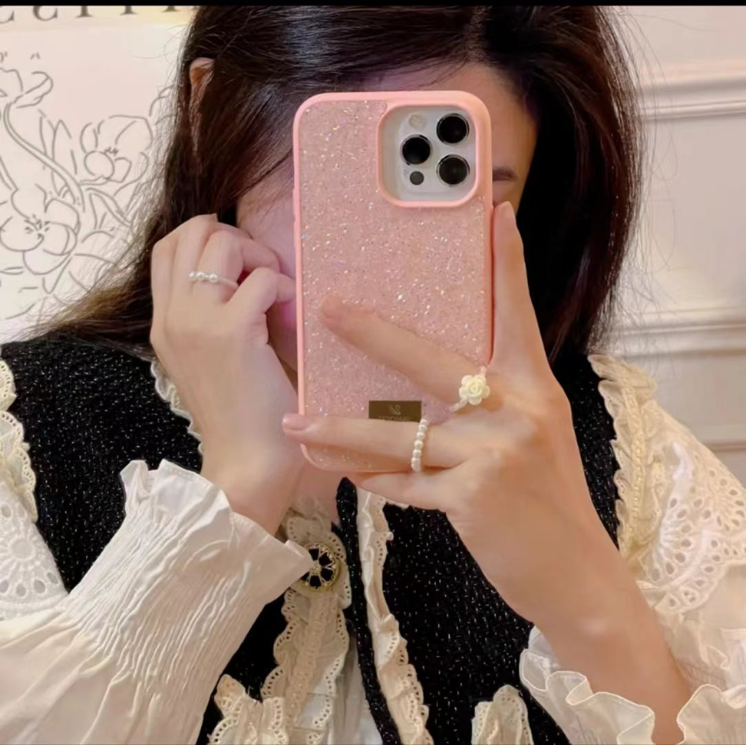 High-end fashion brand iphone full diamond phone case