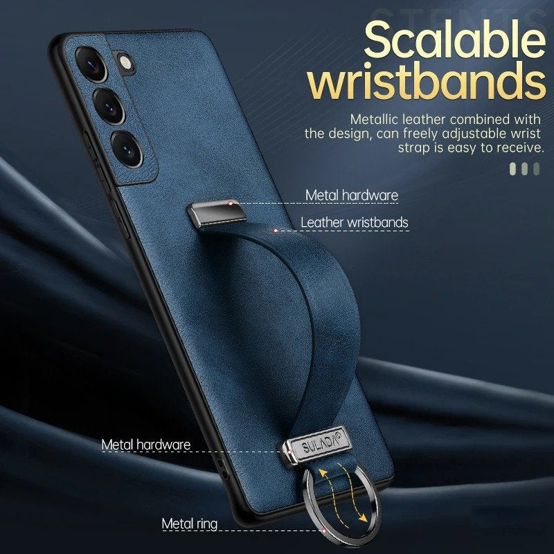 Casing Bisnis Tahan Guncangan Kulit Gelang - Samsung