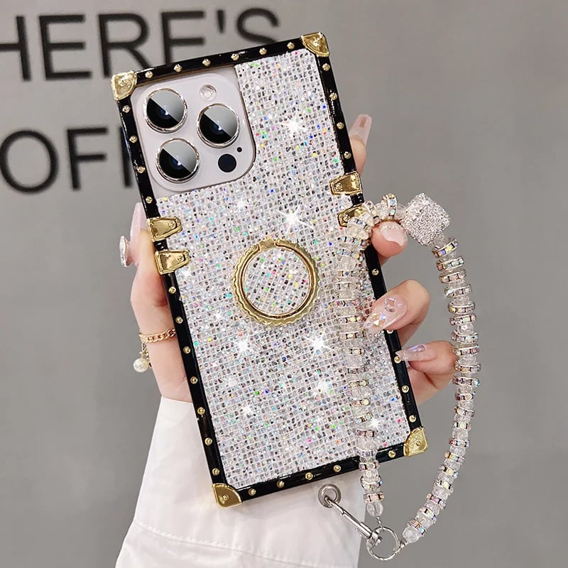 ✨Shiny Crystal Bracelet iPhone Case