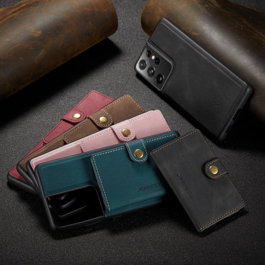 Casing Dompet Magnetik 2 in 1 Untuk Samsung Galaxy S