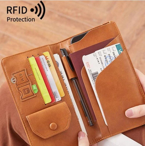 ✨Dompet Kartu Kulit Pemblokir RFID-🔥 