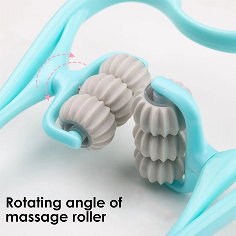 🩺Relaxe seu pescoço – Rolo de massagem NeckBud