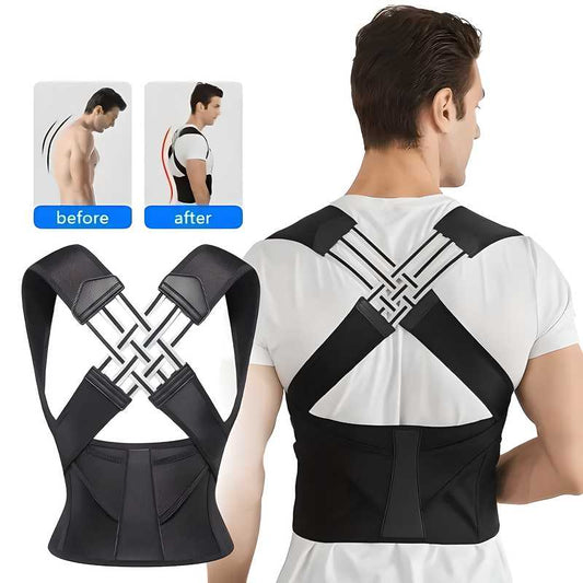 Adjustable Back Posture Corrector/ Relieve Pain Belt Women & Men