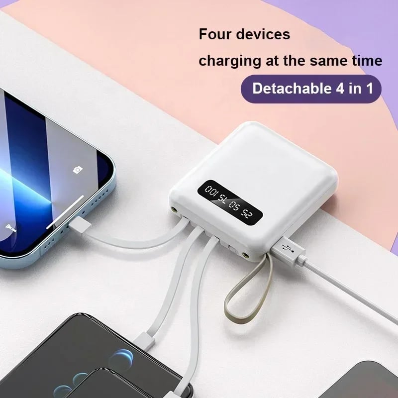 4 w 1 Power Bank Szybkie ładowanie