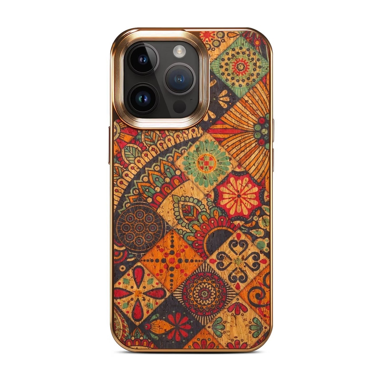 Capa protetora anti-queda Bohemia Retro para iPhone 