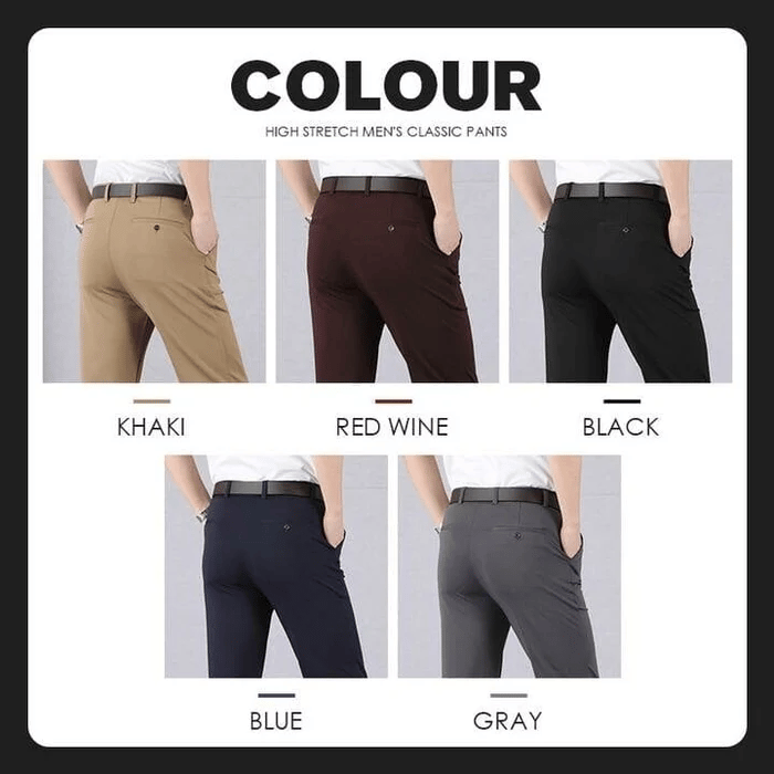 (Buy 2 Free Shipping)-High Stretch Men's Classic Pants