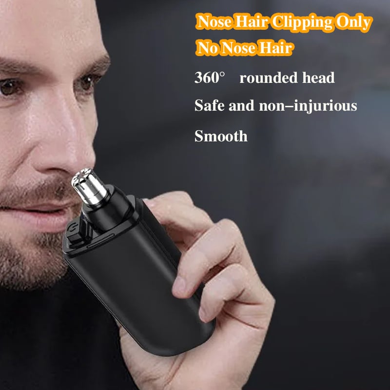 🔥Portable Nose Hair Trimmer (Painless & Precision)