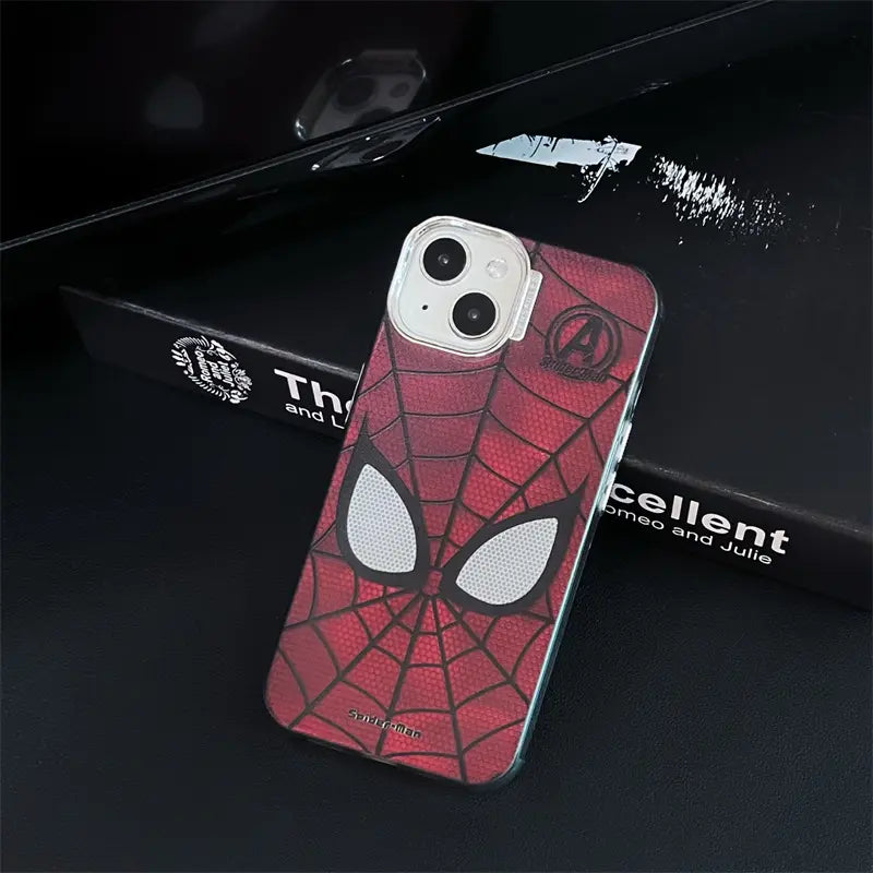 Casing Tahan Guncangan Marvel Spiderman - Seri iPhone