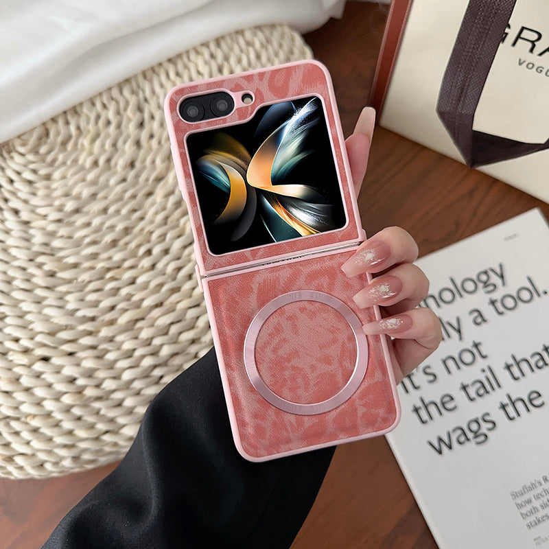 Elegant Foldable Phone Cases with Magnetic Wireless Charging