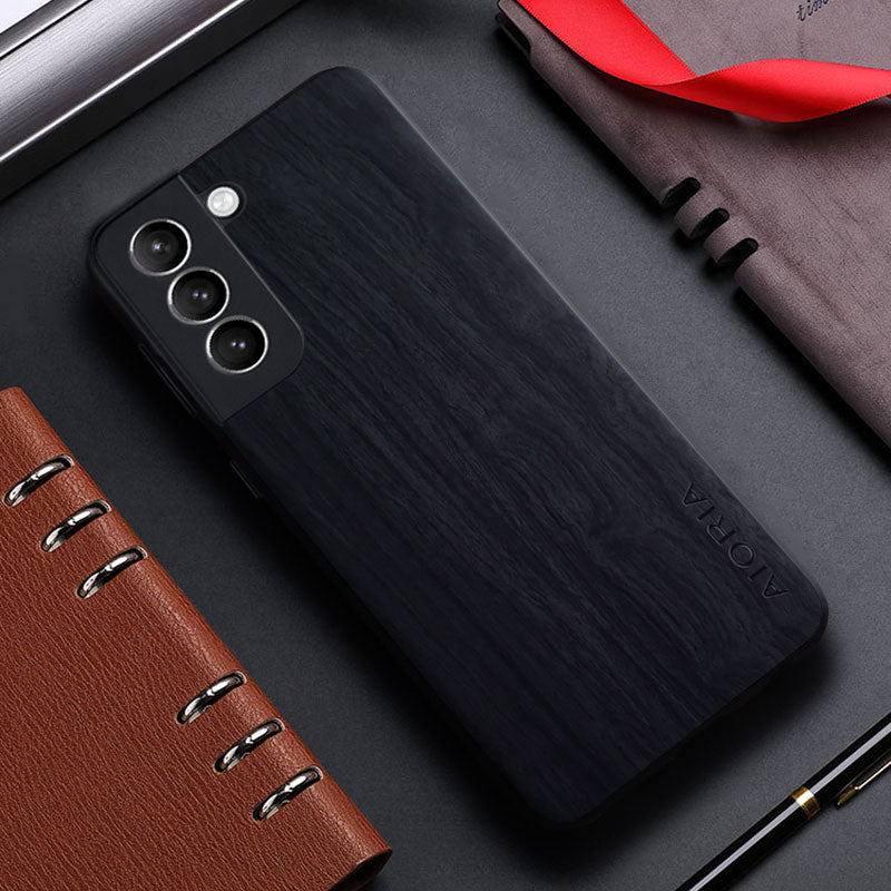 Wooden Pattern Soft Case For Samsung