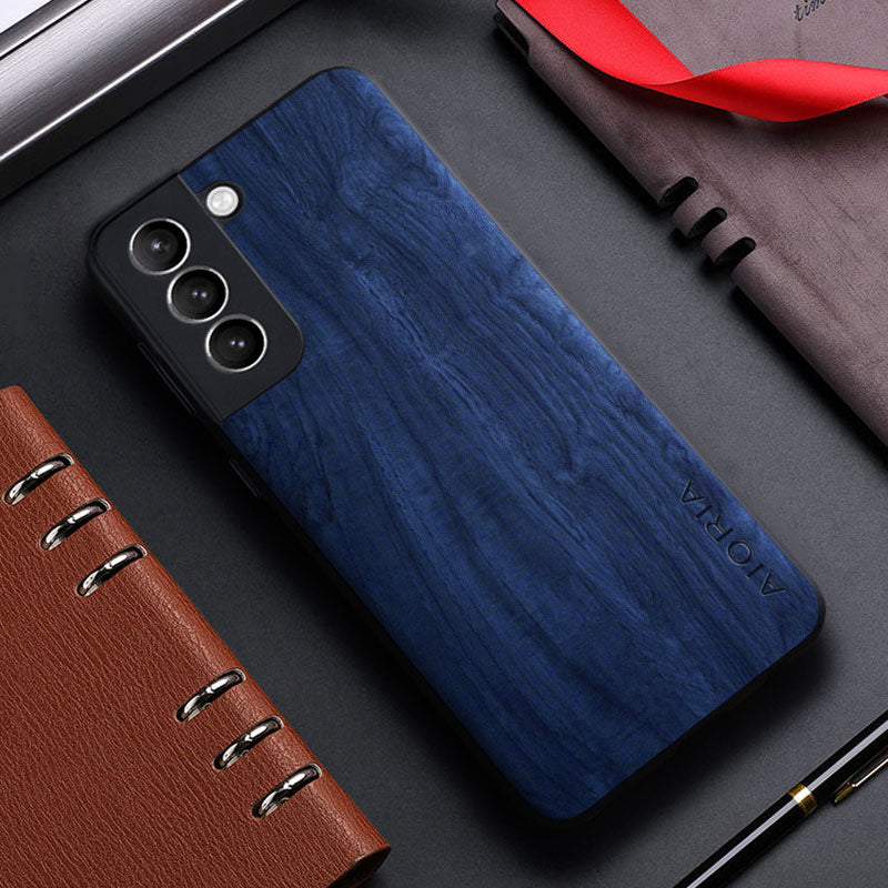 Wooden Pattern Soft Case For Samsung