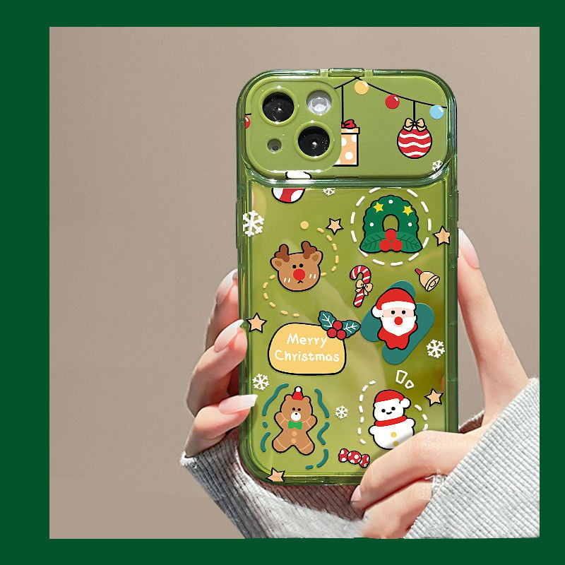 Etui z lusterkiem i zawieszką na choinkę na iPhone'a