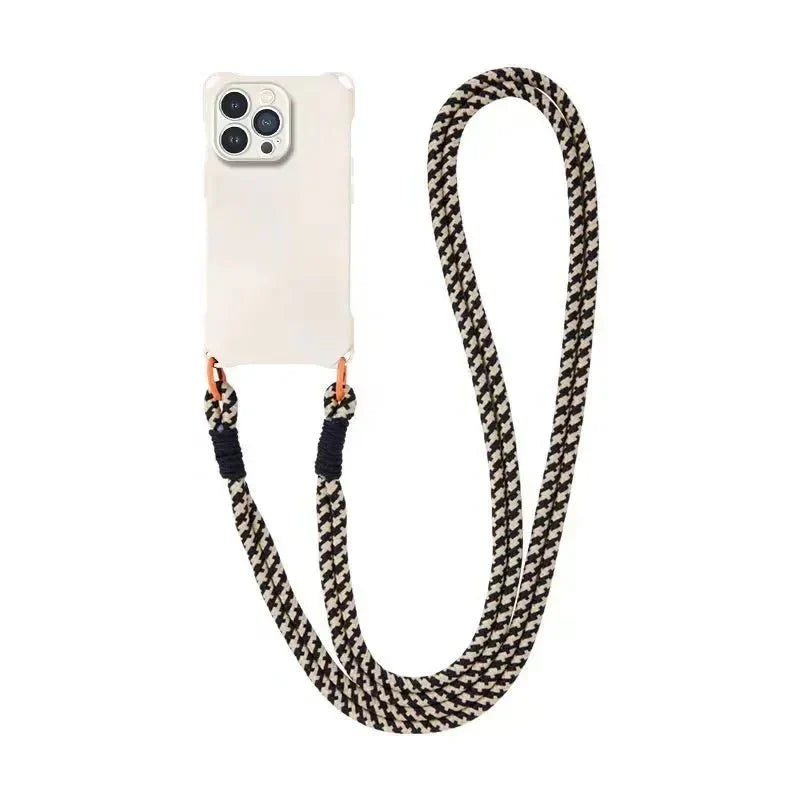 Kalung Selempang Tali Lanyard Casing Ponsel Para iPhone 