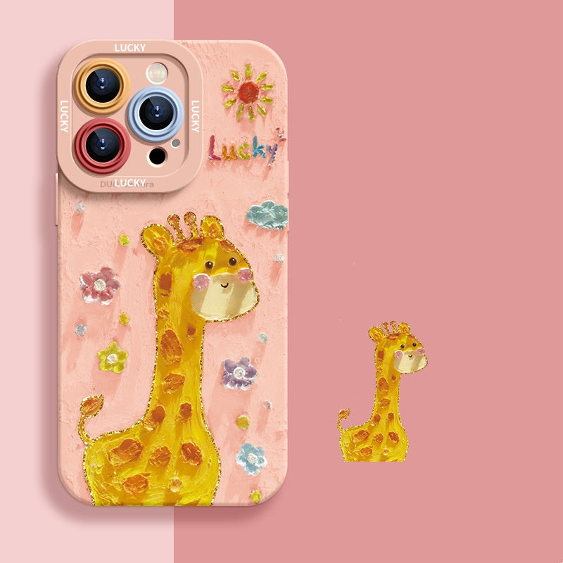 Dumbo Giraffe Cute Cartoon Phone Case