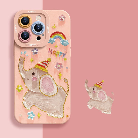 Dumbo Giraffe Cute Cartoon Phone Case