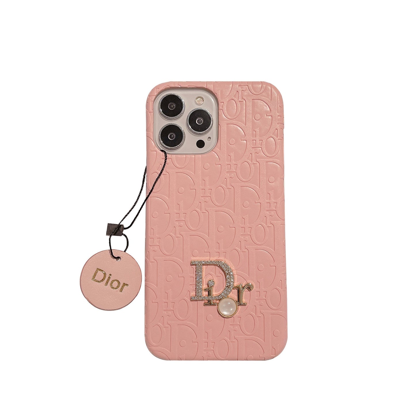 Casing Ponsel Mewah Cangkang Keras Dior Premium