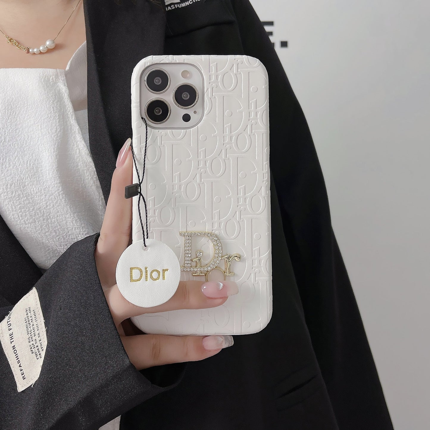 Osłonka Ponsel Mewah Cangkang Keras Dior Premium 