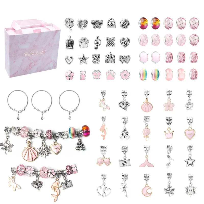 Conjunto de 24 peças Gelang Kalender Advent Natal DIY 