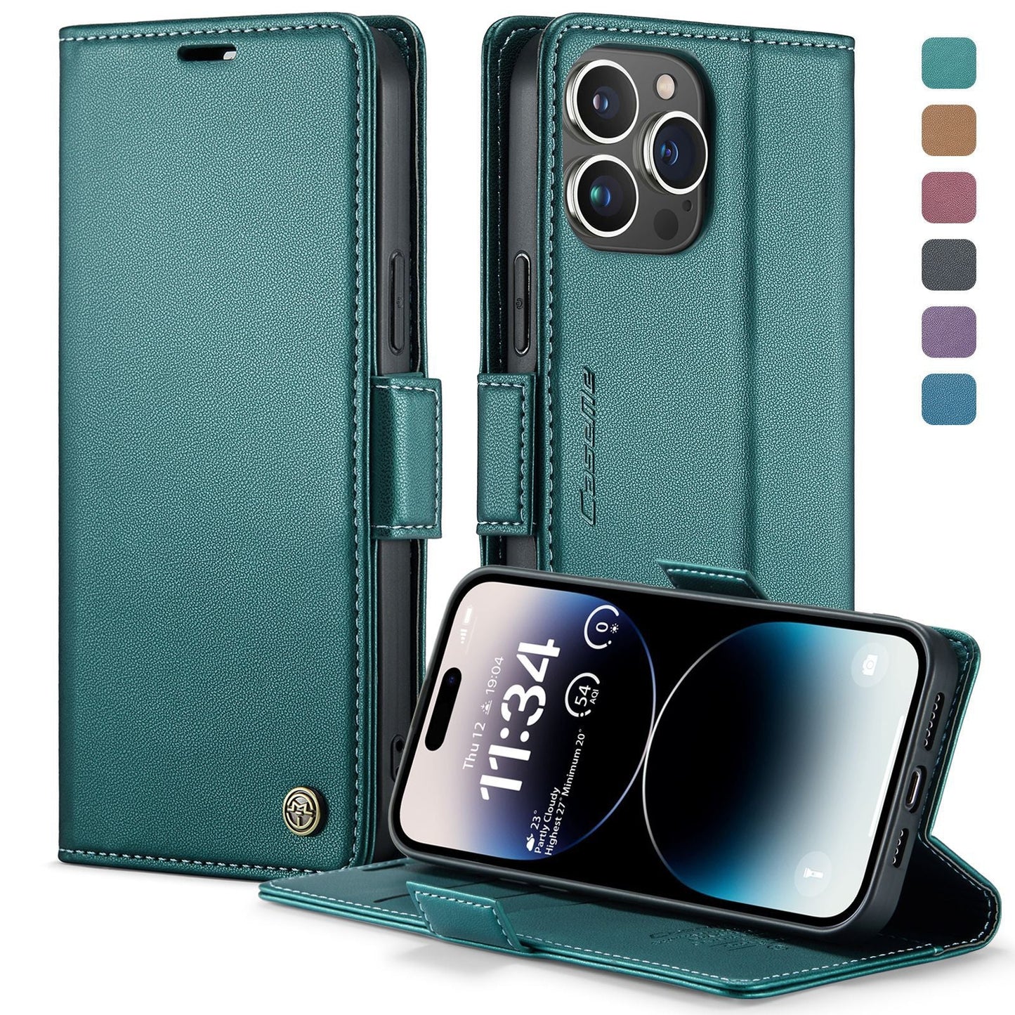 New Card Leather Case Flip Phone Case