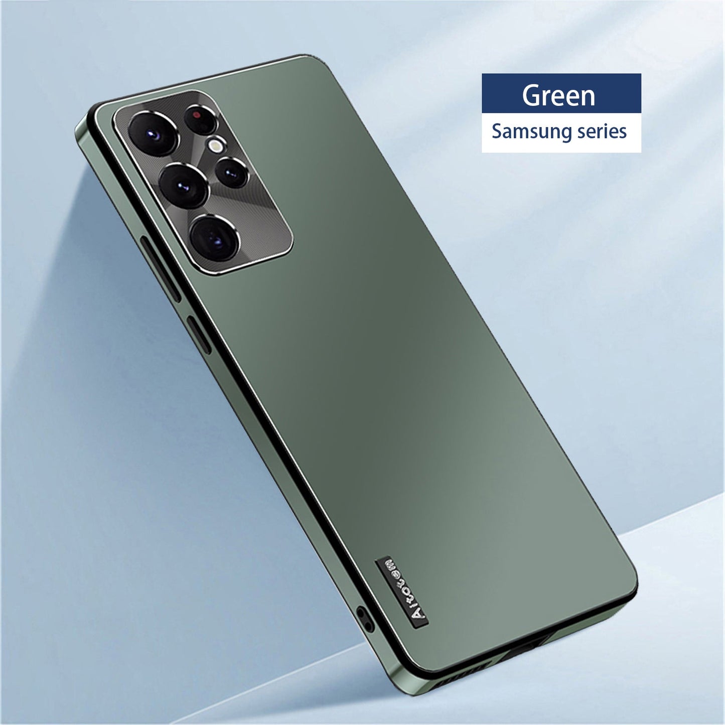 Nova capa de telefone Samsung 23/S22/S21 Ultra metálica à prova de choque 