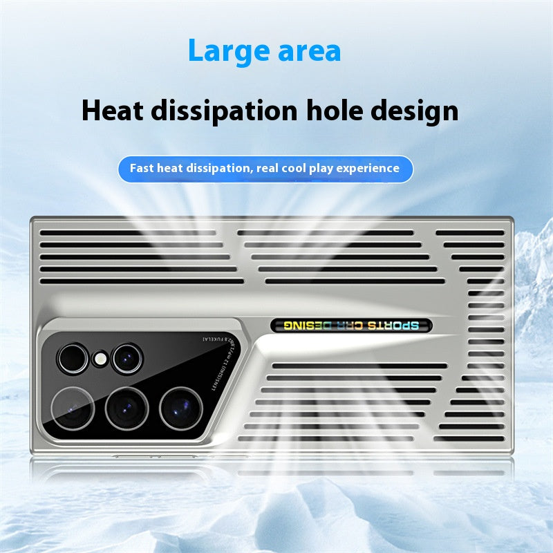 Samsung Series Hollow Line Cooling Phone Case