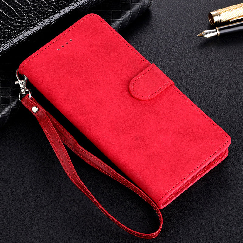 Casing Ponsel Dompet Flip Kulit PU untuk iPhone15/14/13/12