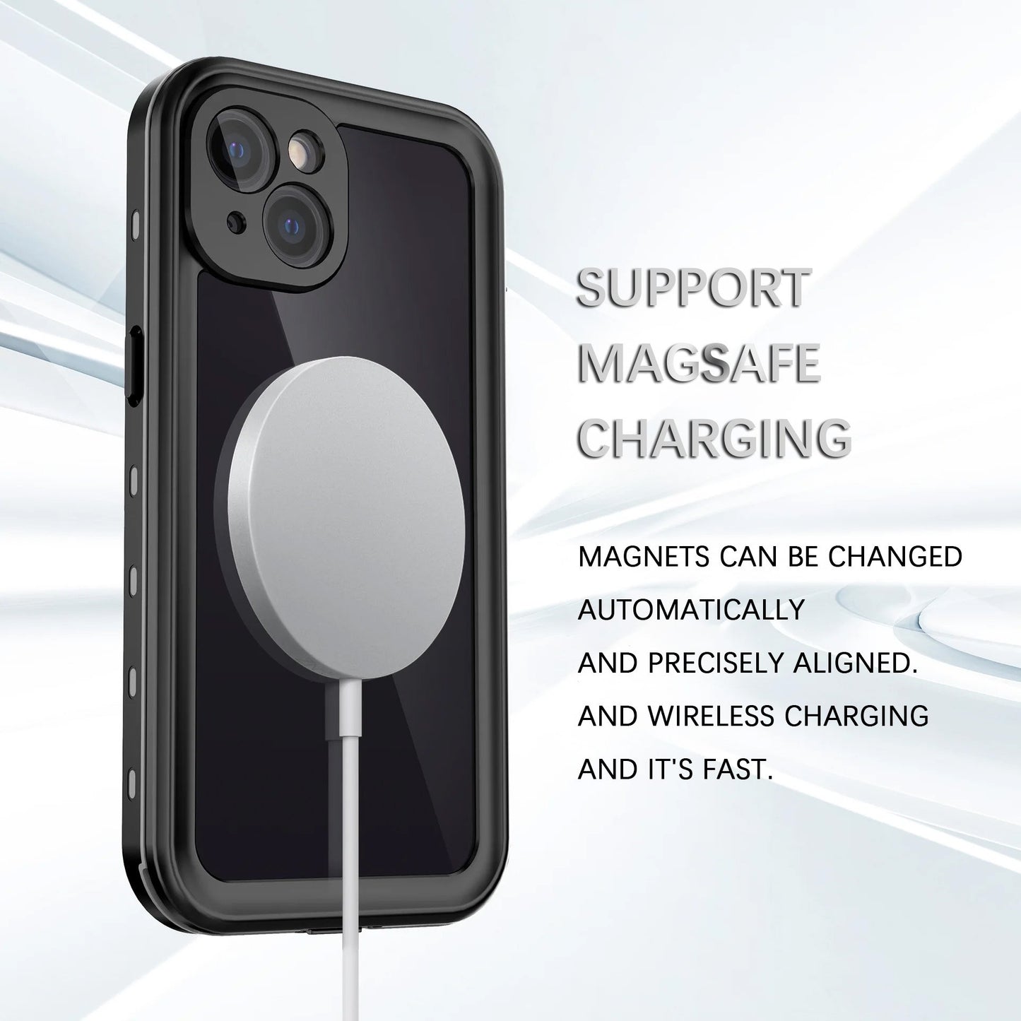 ⚜️Shockproof Magsafe Anti-fall Waterproof Phone Case