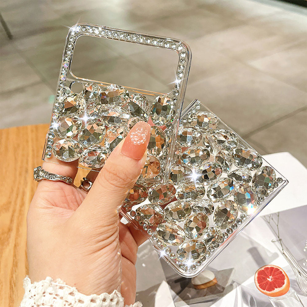 Luxurious Clear Rhinestone Phone Case