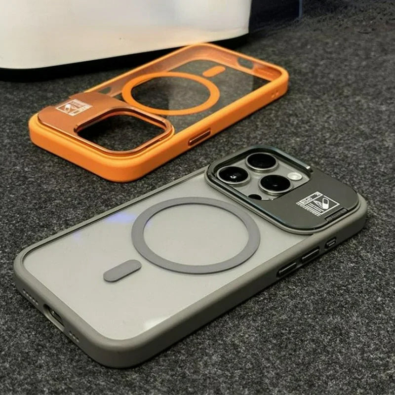 Magnetic Phone Case with Multi-Dimensional Invisible Bracket