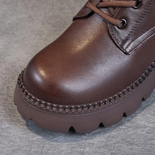 Botas de couro confortáveis ​​ortopédicas femininas - presente perfeito 