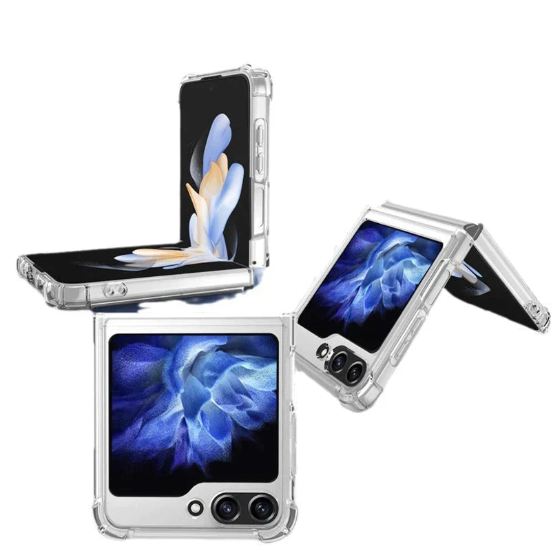 Capa MagSafe Magnética Transparente para Samsung Galaxy Z Flip3/4/5/6 