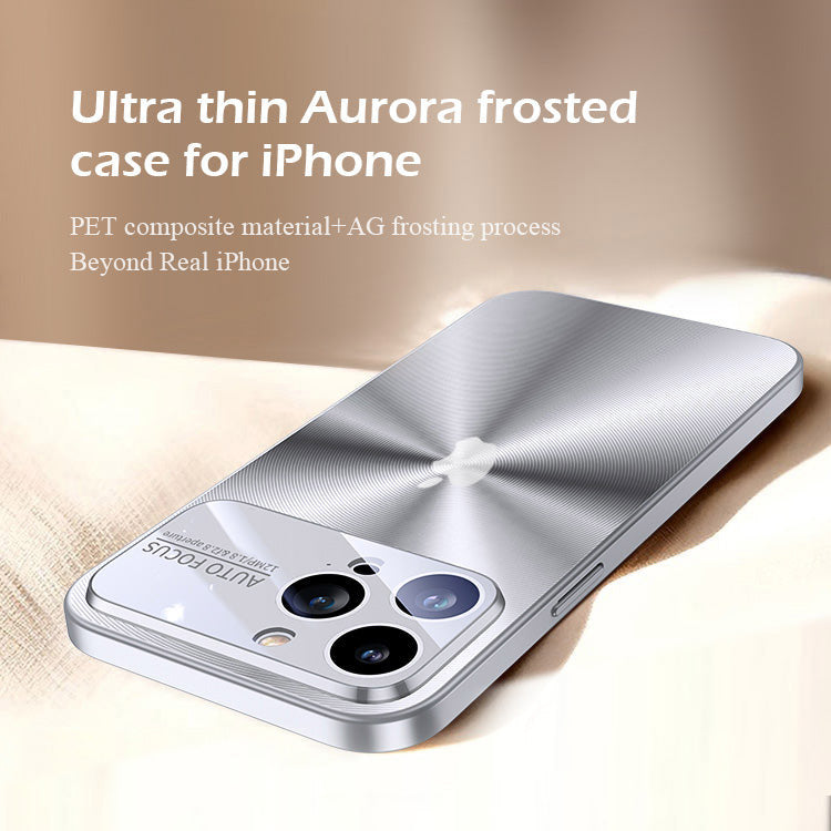 Casing buram Aurora ultra tipis untuk iPhone