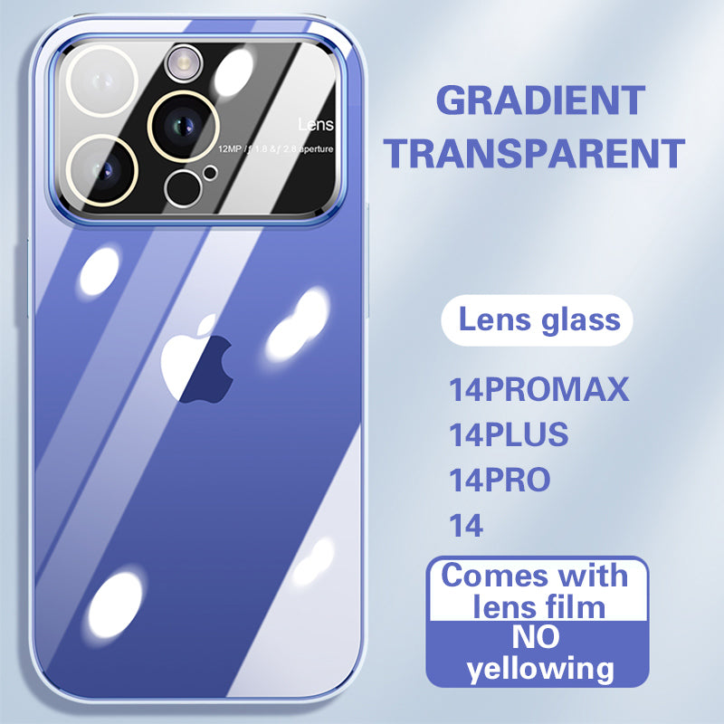 High Transparent Gradient Minimalist Creative Phone Case