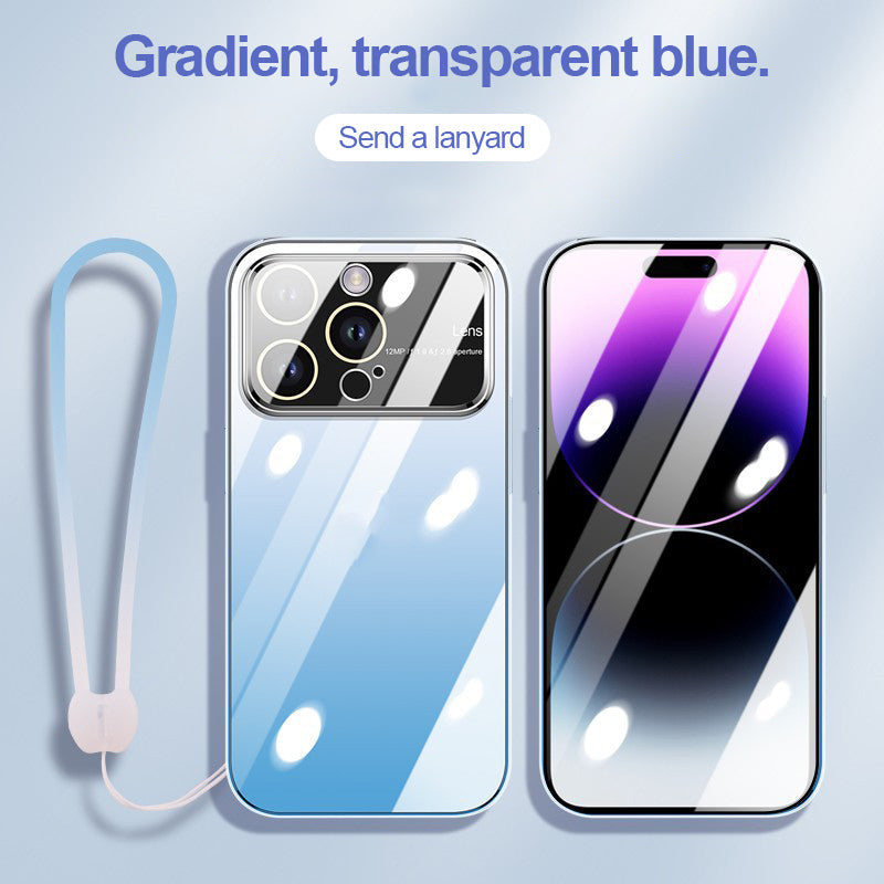 High Transparent Gradient Minimalist Creative Phone Case