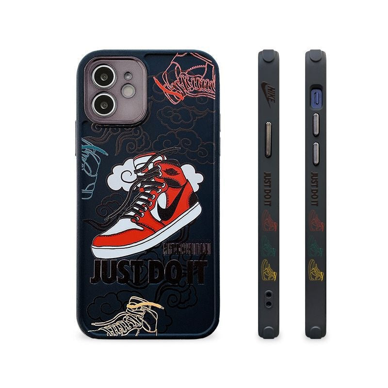 Silicone big-name hook AJ high-top suitable for Apple mobile phone case