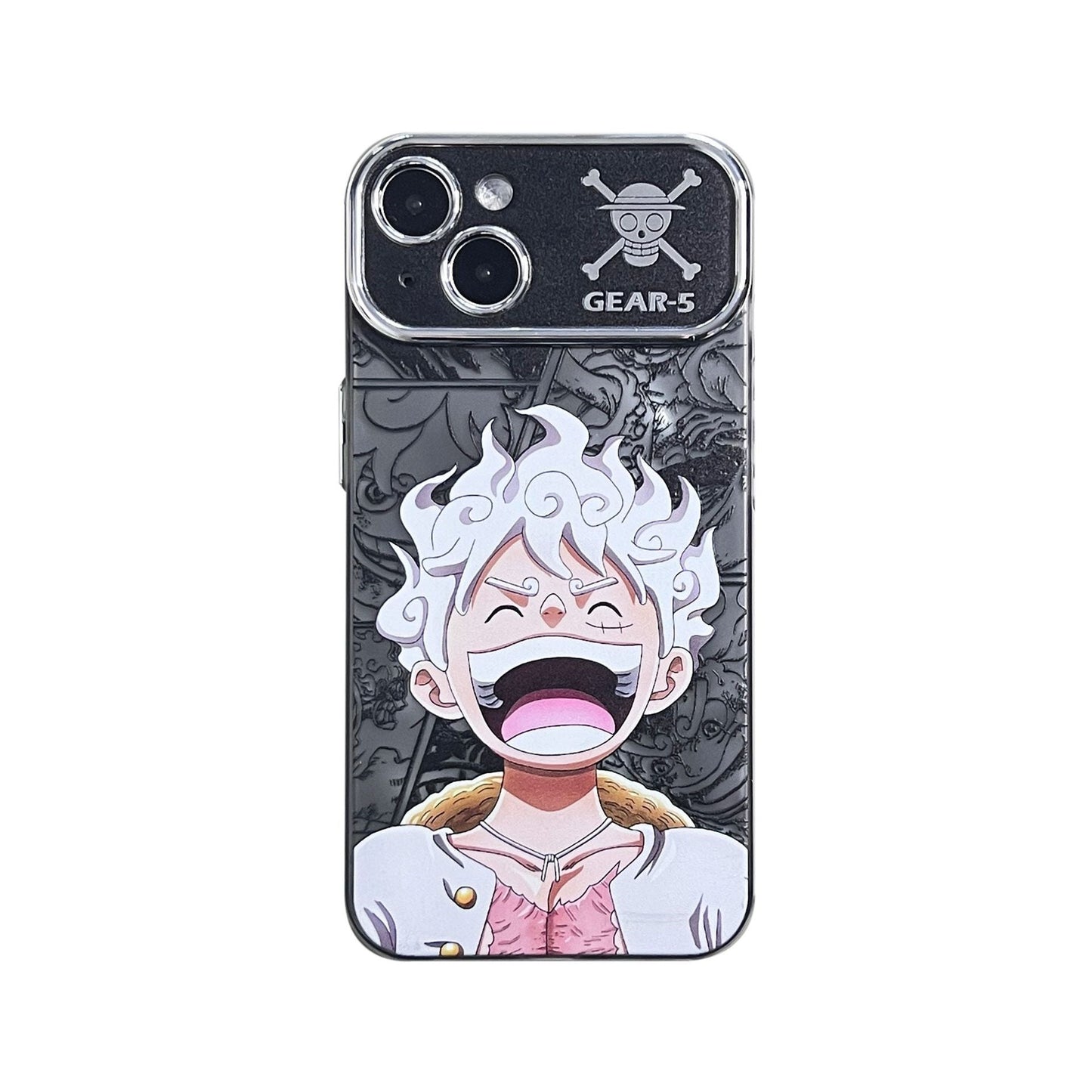 Casing Ponsel ZORO LUFFY Laser Jendela Besar